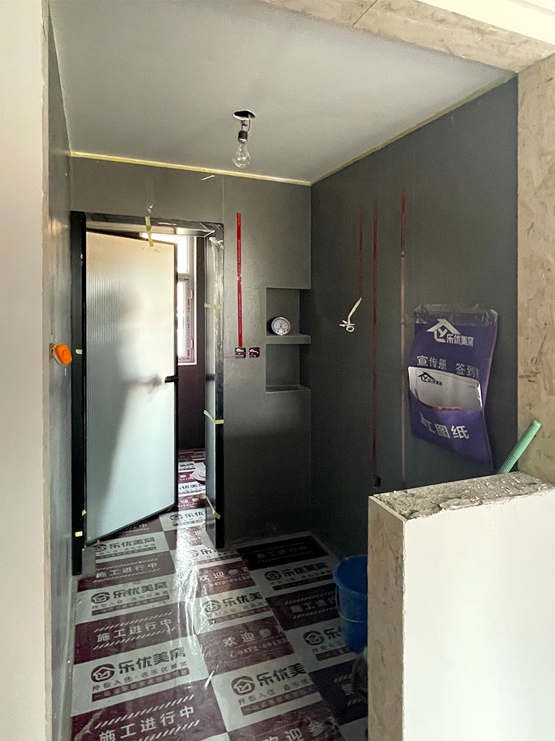 松石御景江山118㎡施工进行中