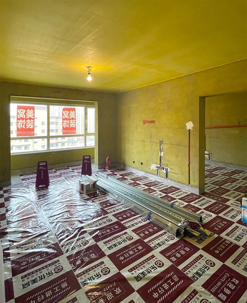 松石御景江山118㎡施工进行中-乐优美窝