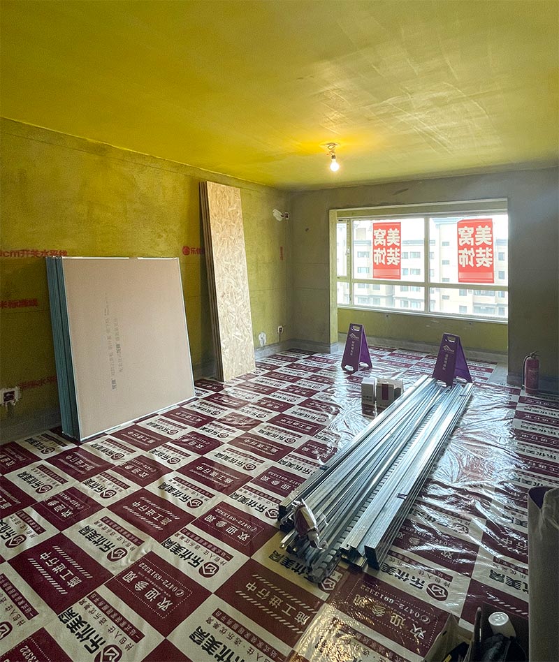 松石御景江山118㎡施工进行中-乐优美窝