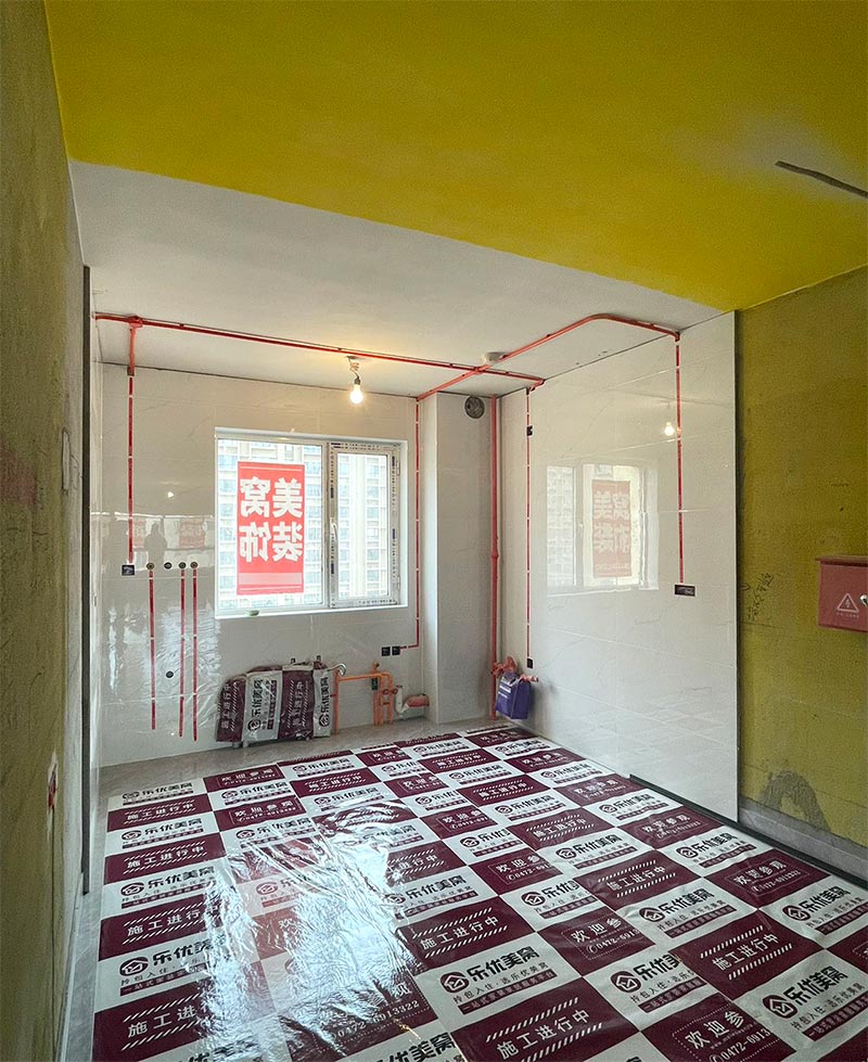 松石御景江山118㎡施工进行中-乐优美窝