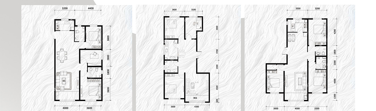 包头青山枫景装修_青山枫景户型图