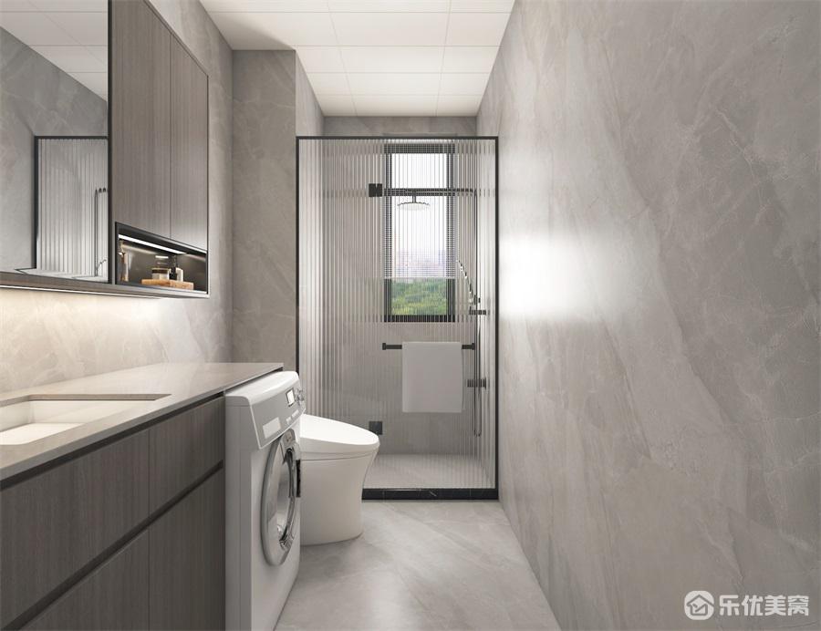 包头整装案例，现代轻奢风居家，木饰搭配好舒心！